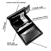 1pc Convenient & Stylish Men's Short PU Leather Wallet With Automatic Pop-Up Card Holder, Anti-Theft & Anti-Magnetic, Best Gift For Men - Multicolor - View 4