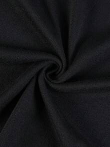 ZYNTH BALENO Men's Summer Zipper Polo Collar Knit Short Sleeve Sweater, Suitable For Outdoor Sports And Gym Workouts - Black - View 9