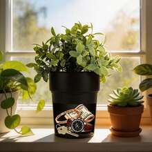 Flower Pot Diversion Safe- Includes Plants, Secret Storage Hidden Safe Box Keep Your Valuables Safe Like Money, Keys, And Jewelry - A - View 5