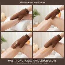 Body Lotion Sunscreen Oil Applicator Tanning Brush Tanning Glove Set Quick Application - Multicolor - View 6