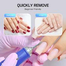 11Pcs+75Pcs 3.1MM Mini Nail Sanding Bands 180/120/80 Grit Professional Emery Diamond Nail Drill Bit Set Electric Manicure Nail File Bit For Acrylic Gel Manicure Tools Accessories - Silver - View 6