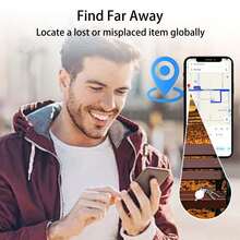 Air Tag Tracker 2 4 Packs Pelacak Nirkabel Pintar untuk Kunci, Tas, Koper, Hewan Peliharaan, Pencari GPS Nirkabel, Kompatibel dengan iOS dan Android, Pencari Kunci dengan Baterai yang Dapat Diganti, Pencari Kunci Nirkabel, Perangkat Pencari Tas, Pencari Kunci Anti Hilang, Pelacak Koper untuk Perjalanan - ET-Beraneka warna - View 6