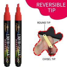 8/12pcs Fluorescent Neon Liquid Chalk Markers - Vibrant, Washable, Suitable For Blackboards, Menu Boards, Windows, Glass, Etc. - Perfect For Creative Expression!, Back To School - Liquid Chalk - View 11