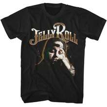 Jelly Roll Thinker Black T-Shirt - Hitam - View 1