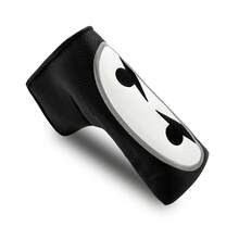 Black & White Demon Eyes Golf Putter Cover, Cool & Contrast Color Design, Eye-Catching Personalized Golf Protector - Black - View 8