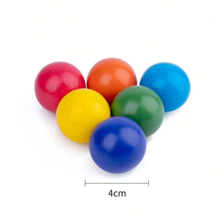 1 Set Children's Rainbow Building Blocks Toy, Stacking Blocks With Multiple Combination Play, Parent-Child Interaction, Creative Thinking Development, Independent Construction Challenge Game Toy, Children's Gift - Multicolor - View 13