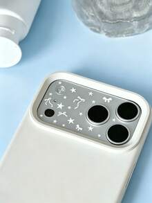 Bows And Stars DIY 貼紙－透明相機鏡頭保護膜貼紙－適用於 iPhone 17 Pro Max、17 Pro、17、16 Pro Max、16 Pro、16、15 Pro Max、15 Pro、15、14 Pro Max、14 Pro、14、13 Pro Max、13 Pro，時尚 DIY 鏡頭貼紙 - 彩色 - 查看 2