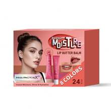 24pcs 8 Colors Lip Balm Gel, Long-Lasting Moisture Lock, Deep Hydration For Lips, Daily Lip Care, Holiday Gift - 24-piece Lip Balm In 8 Shades (butter Gel) - View 9