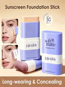 Life Girls 保濕清爽亮白防曬棒，提供強效 UV 防護，防水防汗，輕盈不油膩，小巧便攜設計，適合戶外使用、日常通勤與軍事訓練 - A - 查看 4