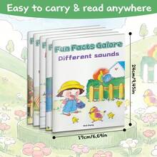 Fun Facts Galore Reading Game Books For Kids, Nature, Sounds, Common Sense, Math And Self-Awareness Learning Series For Early Exploration Back To School - Fun Facts Galore - View 3