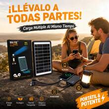 Home Solar Panel Kit With Optional Detachable Controller Set - Black - View 7