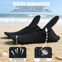 Women's Water Shoes, Men's Beach Shoes, Lightweight And Durable Swimming Shoes, Comfortable And Cushioned, Breathable Quick-Drying Diving Water Shoes, For Aquatic Activities - 25.0 cm - 查看 4