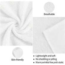 Lilo And Stitch Silk Touch Sherpa Throw Blanket,Stitch Clouds - 白色 - 查看 6
