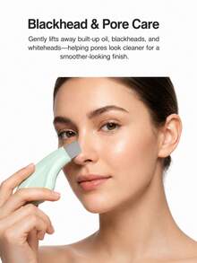 1pc Manual Blackhead Removal Tool Set, Pore Cleaning Tool, Deep Pore Scraper, Blackhead Extractor, Acne Extractor, Whitehead Remover, Facial Cleansing Tool, Beauty Care Tool, Non-Electric Skincare Brush, Lightweight Comfortable Grip - Multicolor - View 4
