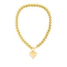 Thick Gold Necklace For Women, Necklace, Heart Necklace, Necklace, Gold Starfish Necklace, 18k Gold Plated Necklaces, Jewelry Gift For - 心形 - 查看 9