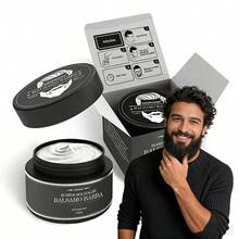 Bálsamo para barba MOPOYAT: ¡Realza el atractivo de tu barba! Cuidado diario de la barba. La barba es el verdadero sello distintivo de un hombre: el regalo perfecto para novios, padres y amigos varones. Fórmula sin alcohol. - 1 pieza - Ver 12