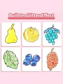 24/12 piezas Bolígrafos de purpurina metálica, bolígrafos de gel de purpurina de arena movediza, bolígrafos fluorescentes, adecuados para pintar, dibujar, hacer scrapbooking, bullet journaling, disponibles en paquetes de 1 pieza/24 piezas/36 piezas/60 piezas, regalo perfecto para cumpleaños, Navidad, Día de San Valentín, Año Nuevo, Pascua - A - Ver 7