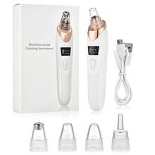 Hailicare 電動黑頭吸除器，USB充電式，深層清潔臉部毛孔，居家美容護膚工具 - 查看 11