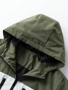 New Women's Spring/Autumn Outdoor Lightweight Zipper Jacket - Olive Green - View 8