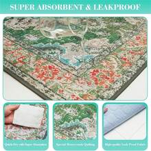 1pc Washable Dog Pee Pad, Reusable Puppy Pee Pad, Fashionable Non-Slip Leak-Proof, Suitable For Dog Crate And Floor Reusable Pet Pee Pad - one-size - View 5