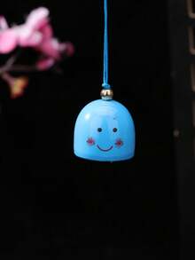 Wind Chime With Accessories, Includes Hanging Rope And Bell, Creative Smiling Face Hanging Wind Chime, Crisp Bell Sound, Metal DIY Material, Holiday Decorative Bell Pendant, Suitable For Outdoor Yard And Home Decor, Ideal Choice For Holiday Decoration And Yard Embellishment - A - View 17