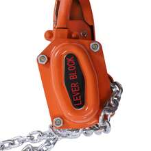 ZhdnBhnos Manual Lever Chain Hoist, 3/4 Ton 1650 LBS Capacity 10 FT Chain Come With Along G80 Manganese Steel Galvanised Chain And With 2 Heavy Duty Hooks For Warehouse Building Automotive Machinery - VARIANT__1 - View 5