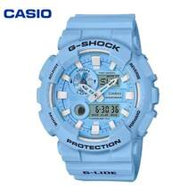 Jam Tangan Surfing CASIO G-SHOCK GAX-100CSA-2A Biru Muda, & Tampilan Fase Bulan Tahan Air 200M, Tahan Guncangan, Tali Resin Antimagnetik, Jam Tangan Luar Ruangan - Satu-Ukuran - View 10