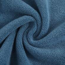 1pc Towel/Bath Towel & 2pcs Set (Bath Towel + Towel)/2pcs Bath Towel Set, Premium Cotton, Reversible, Gold Ribbon, Thick, Absorbent, Soft, Skin-Friendly, Home, Face, Bath, Body, Bathroom Essentials - Blue - View 10