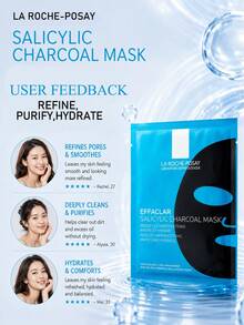 La Roche Posay 理膚寶 黑色面膜 1/5 片，控油保濕、細緻毛孔、深層清潔，有效去除黑頭與多餘油脂，適合油性肌膚 - 清痘黑面膜面膜 - 查看 9