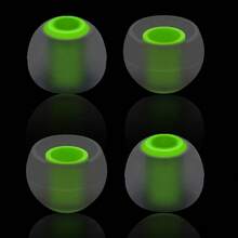 4PCS/Pack Universal Silicone Earphone Tips, Pure Silicone Ear Tips, Colorful Silicone Earbuds, In-Ear Earphone Tips, Soft And Comfortable, Washable And Easy To Clean - Multicolor - View 26