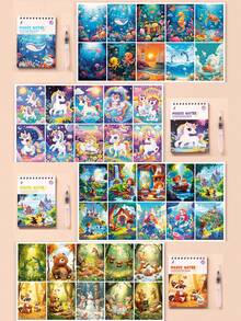 Reusable Water Coloring Books - Portable, Educational, Improving Color Perception, Fun And Easy To Use For Home And Classroom, Back To School - Multicolor - View 1