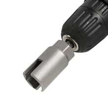Kunci Sok Baut Kupu-kupu, Adaptor Mur Soket Gagang Heksagonal 6,35mm, Cocok untuk Alat Listrik, Obeng Pipih, Kunci Sok Lubang Kupu-kupu - A - View 8