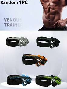 1PC Adjustable Resistance Finger Strength Trainer, Adjustable Grip Exerciser, Arm Workout, Professional Fitness Equipment For Men, Student Finger Rehabilitation Training, Arm And Wrist Muscle Exercise, Suitable For Arm And Palm Muscle Training And Rehabilitation, Ideal For Athletes And Daily Use - Multicolor - View 14