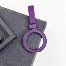 Square Silicone Phone Case With Lanyard, Built-In Metal Kickstand, Compatible With Wireless Charging, Shockproof And Anti-Drop Protective Cover, Multi-Functional Phone Stand Case - Multicolor - View 13