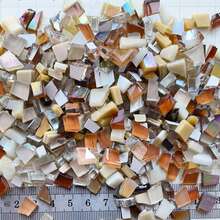 120g Mixed Color Asymmetric Trapezoid Glass Mosaic Tiles, Handmade DIY Mosaic Craft Supplies For Picture, Vase And Home Decor - A - View 18