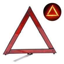 Red Reflective Triangular Warning Sign For Cars, Foldable, Emergency Parking Sign, Vehicle Emergency Tool. - A - View 5