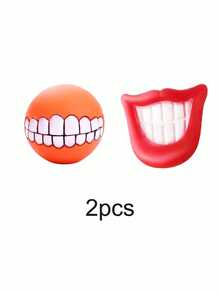 2pcs Dog Toys - Durable Material, With Squeaker Sound, Perfect For Puppies Teething And Gentle Chewing, No Battery Required - Multicolor - View 10