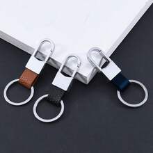 1/3 قطع حامل مفاتيح إبداعي متعدد الألوان DIY للرجال، هدية عطلة، هدية عيد ميلاد - A - مشاهدة 15