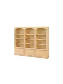 1件 23cm 娃娃屋迷你三層開放式展示架，清新INS風 1:12 豪華娃娃屋迷你配件，多格分層展示書架，書房/客廳場景道具，適用於娃娃屋復古書房、牆面展示區、歐式鄉村場景、收藏收納展示角色扮演，適用於娃娃屋書房客廳場景、迷你場景攝影 - 彩色 - 查看 10