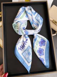 1 Elegant Daily Street Women's Headscarf, Waist Accessory, Beach Towel, Temperament Headband, Suitable For Daily Wear - Multicolor - View 6
