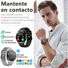 Watch4 Pro Smartwatch With Bluetooth Calls, Heart Rate Monitor, Health Tracking, Notifications, And Water Resistance - Black - View 3