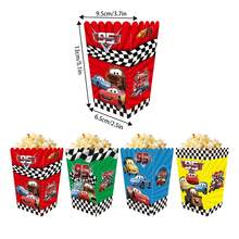 Red Car Gift Box, Car Themed Party Gift Box, Candy And Cookie Box, Party Gift Bag, Party Gift Box, Suitable For Birthday Party Decoration - Party Candy And Popcorn Box - Popcorn Box - View 10