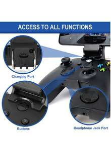 1pc Black Series S/X Controller Stand, XSX Game Controller Holder, Portable Design - View 7