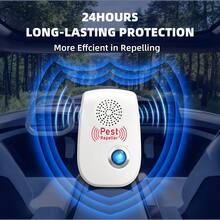 AI Ultrasonic Rodent Repeller, Household Insect Repellent, Ultrasonic Pest Control Device Suitable For Home And Commercial Multi-Scenario Use, USB Powered, Suitable For Home/Hotel/Warehouse Use Ultrasonic Mosquito Repeller - White - View 6