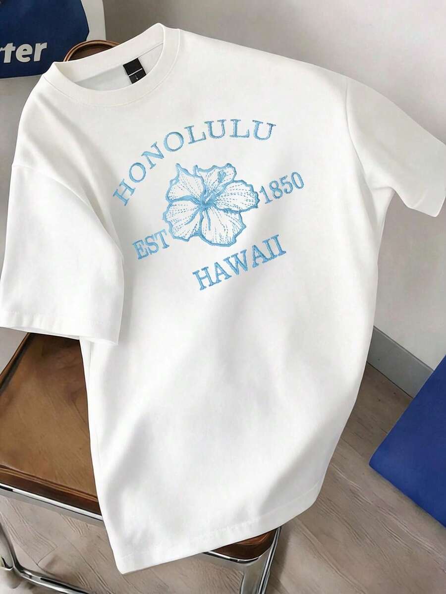 Men T-Shirts - 白色 - 查看 1