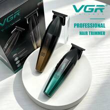 VGR 專業理髮器 充電式剪髮器 鬍鬚 9000 RPM 理髮剪髮機 男士電動私密處修剪器、身體毛髮修剪器，男女通用，私密修剪剃毛器，快速充電 超長待機 V-906 - 彩色 - 查看 1