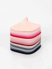 1pc Edged Makeup Remover Cloth (Water Only): Machine Washable, Reusable Cleaning Tool, Suitable For Face Washing, Cleaning And Makeup Removal, Suitable For All Skin Types, Ideal For Beauty Salons And Hair Salons - Multicolor - View 7
