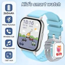 1.83-Inch Large Screen Smart Watch For Kids And Teenagers, Supports Call And Message Notifications, Sports Modes, QR Code Pairing, Weather Push, Customizable Widgets, Essential For Children's Daily Life - Multicolor - View 15