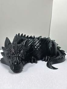 1/2 piezas Maceta de dragón gótico negro, maceta para suculentas impresa en 3D, organizador de escritorio multifuncional - convencional - Ver 4