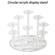Transparent Cosmetic Perfume Display Rack, Desktop Storage Organizer, For Vanity And Bedroom - Multicolor - View 1